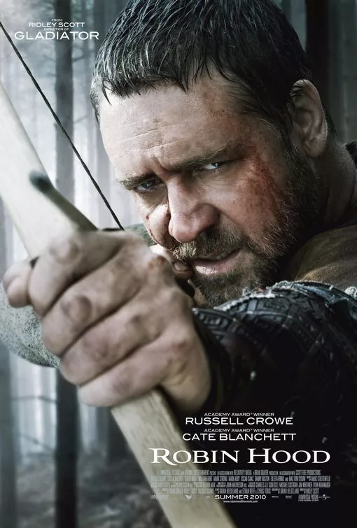 Russell Crowe en la película Robin Hood 2010