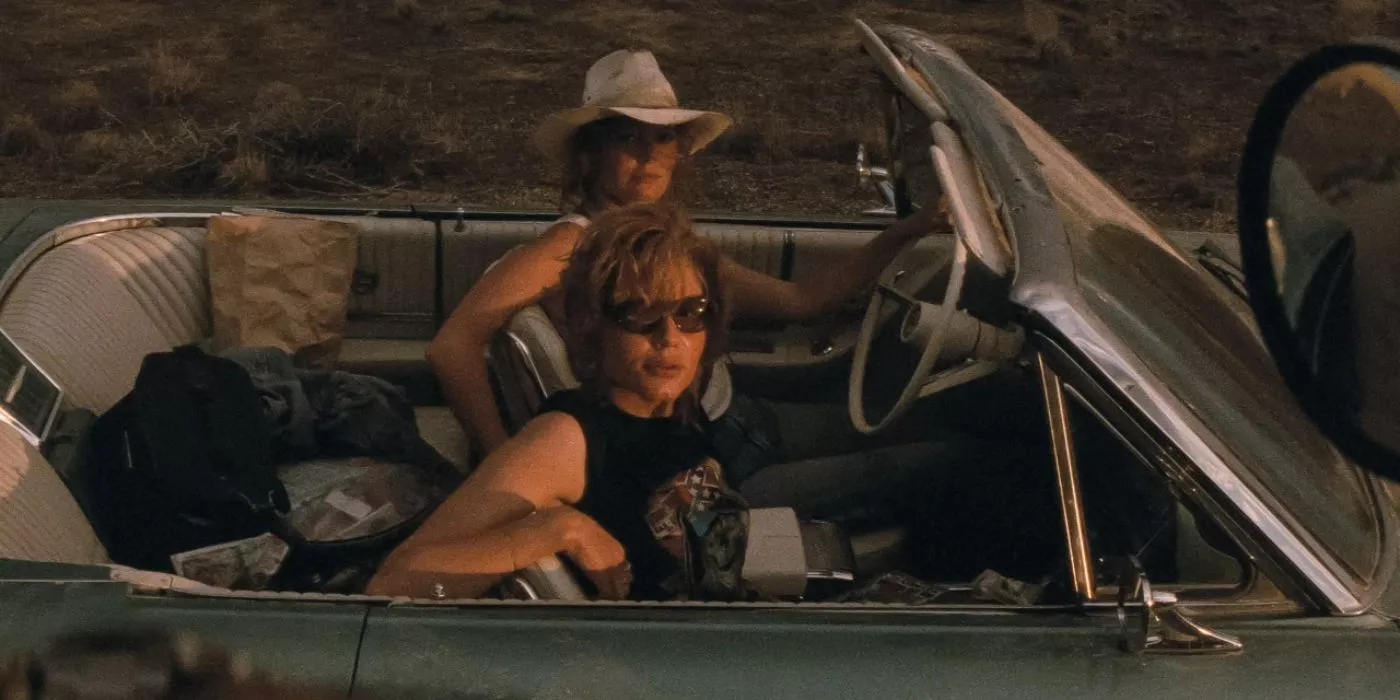 Geena Davis y Susan Sarandon en Thelma & Louise