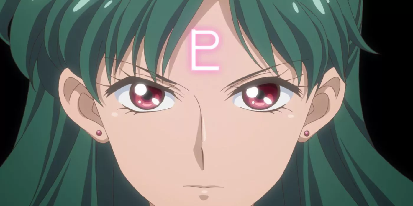 Sailor Pluto Reincarnation Awakens in Sailor Moon Crystal.