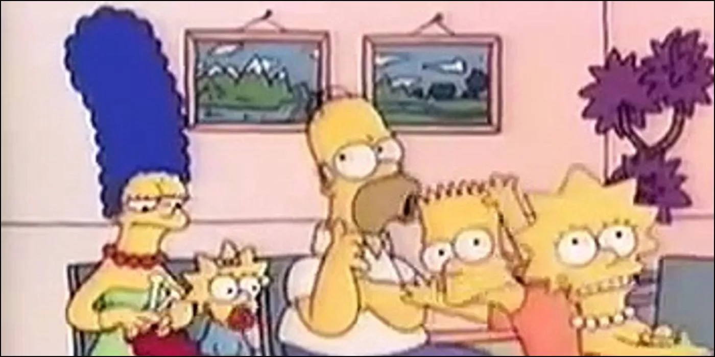 Los Simpsons en terapia familiar