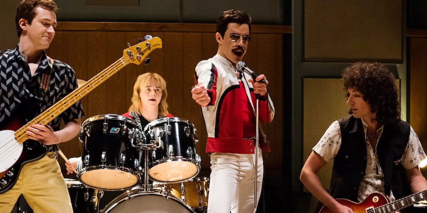 Queen hace música en Bohemian Rhapsody