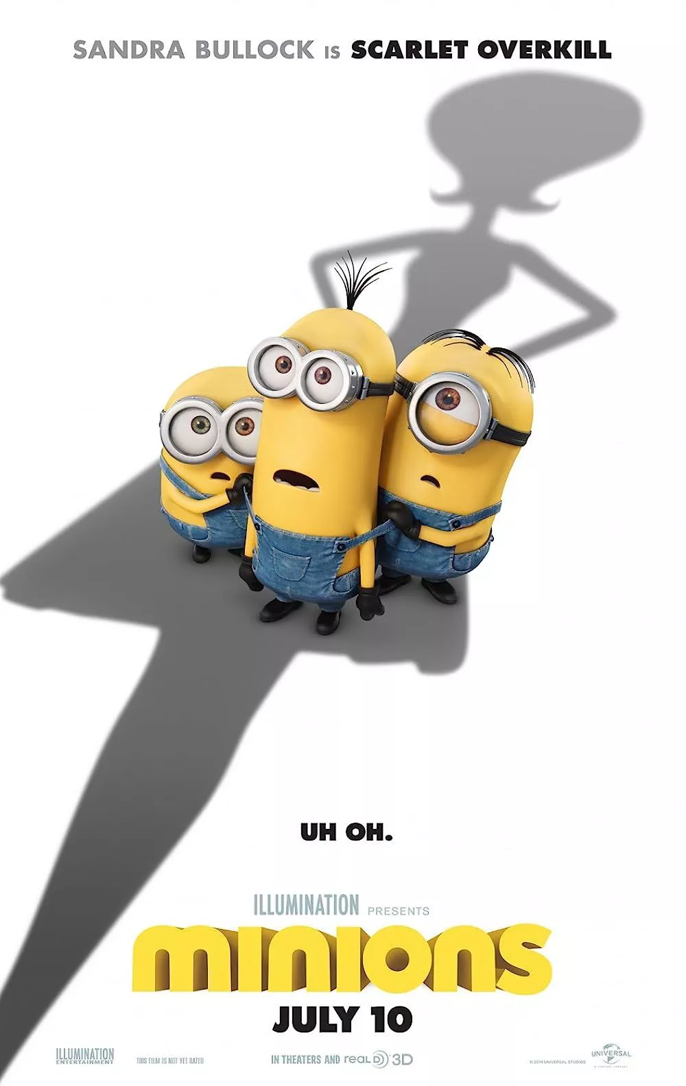 Los Minions en el Póster de Minions