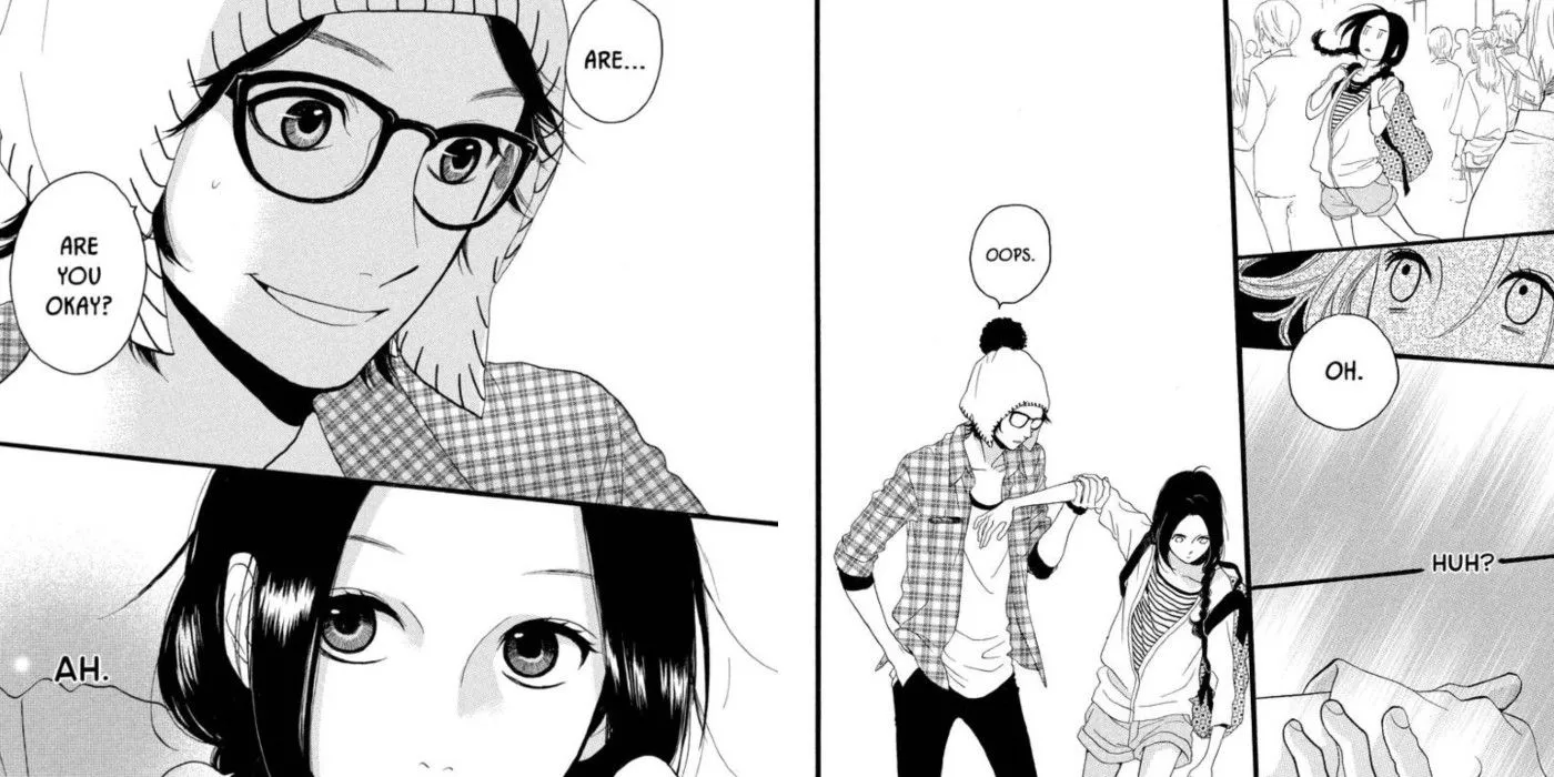 Shishio and Suzume in Daytime Shooting Star manga