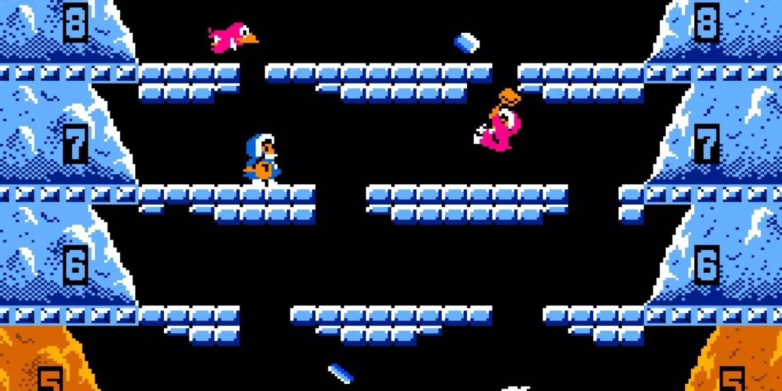 Ice Climbers Gameplay