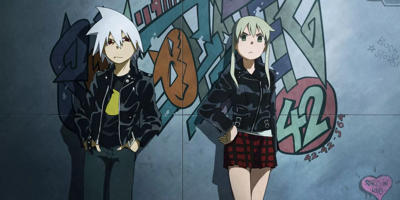 Maka y Soul juntos en Soul Eater