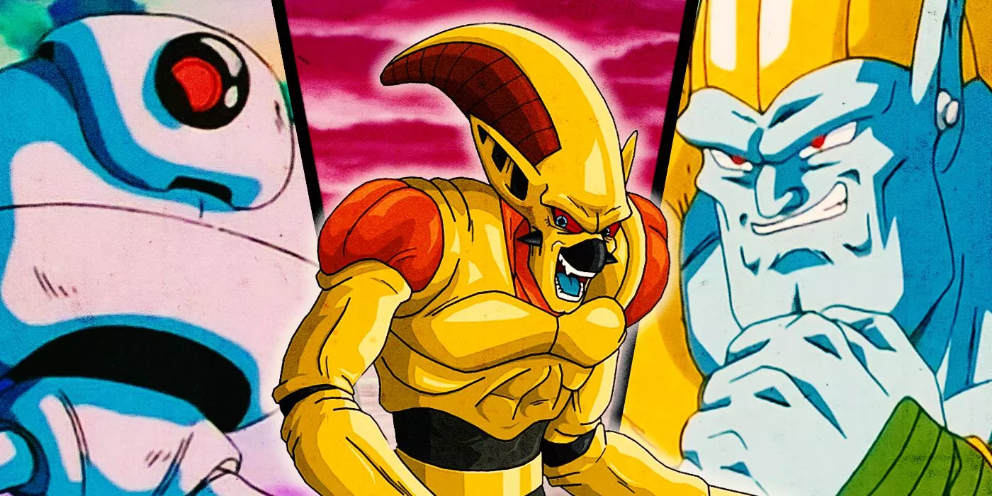 Giru, Mutchy y General Rilldo en Dragon Ball GT