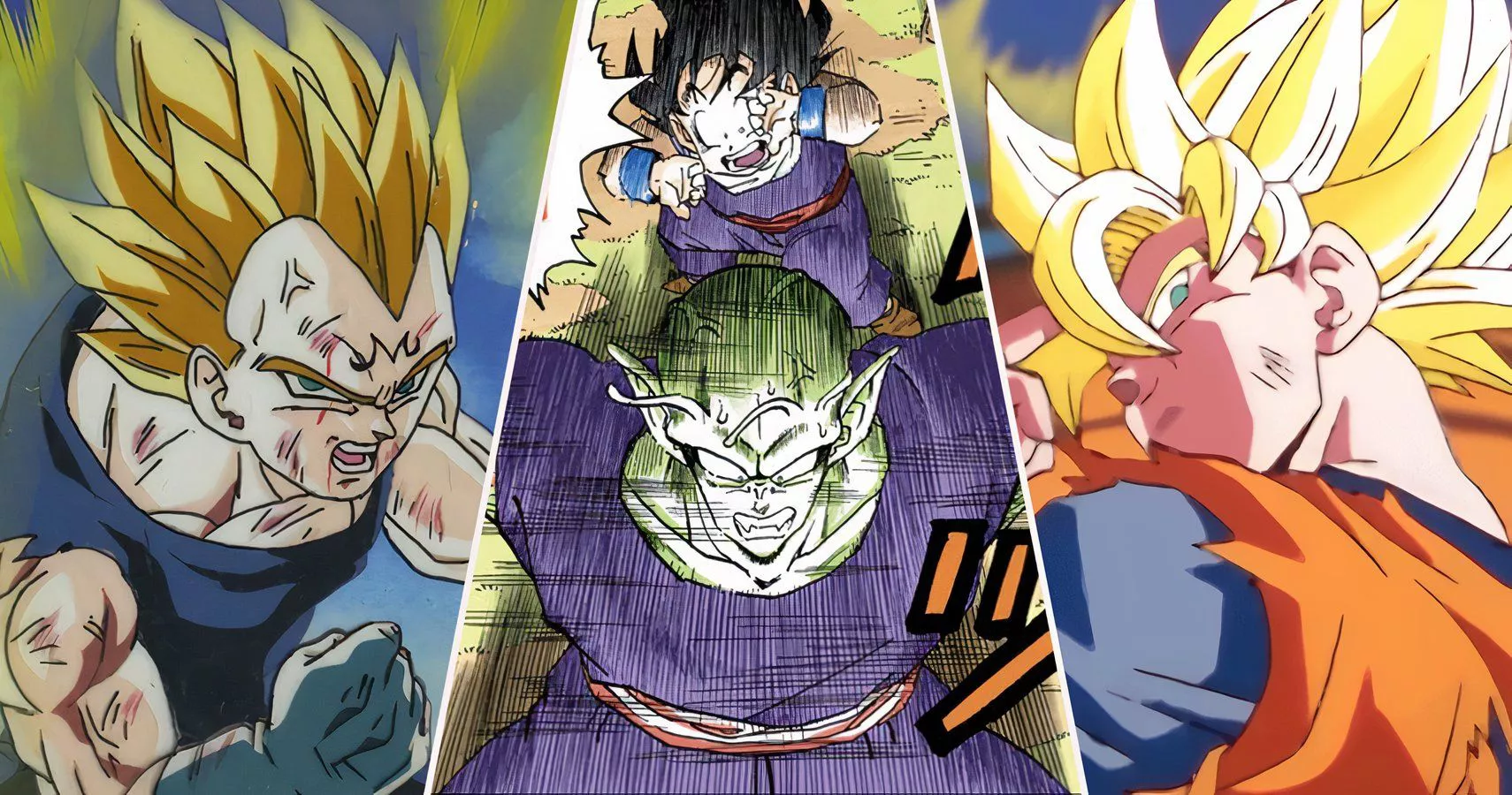 Majin Vegeta, Piccolo, and Super Saiyan Goku all die