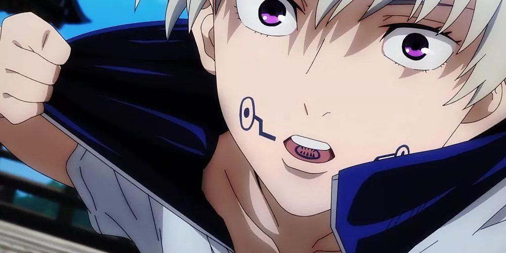 Toge Inumaki reveals his mouth mark in Jujutsu Kaisen.