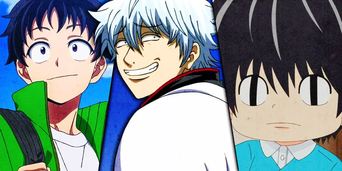 Akira de Zom 100, Gintoki de Gintama y Kotaro de Kotaro Lives Alone