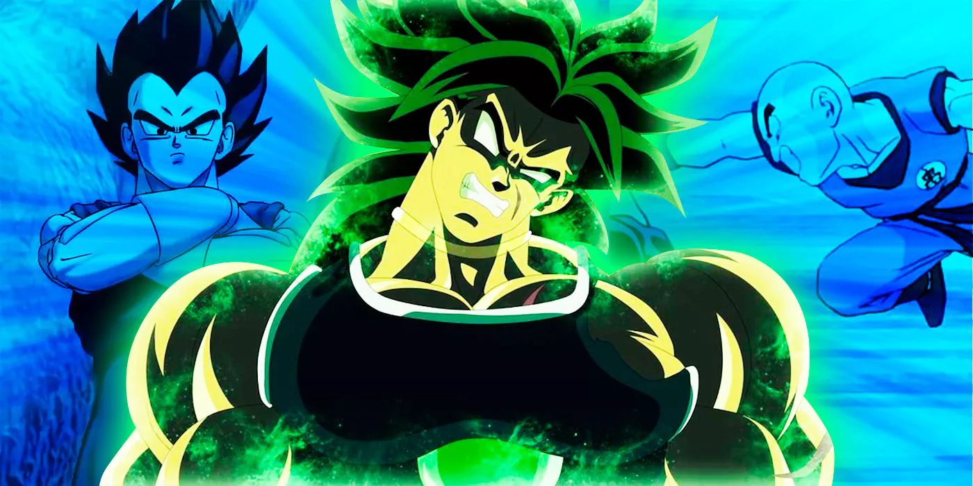 Dragon Ball' Broly, Vegeta and Krillin