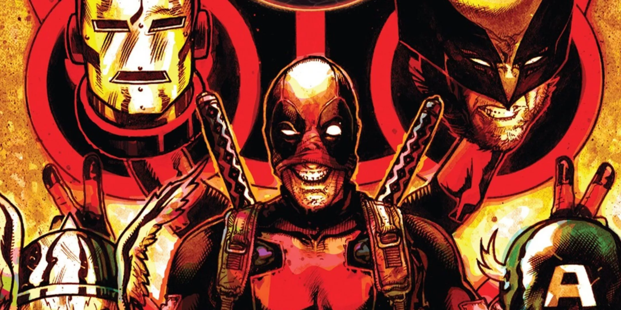 Deadpool Secret Wars comic cover