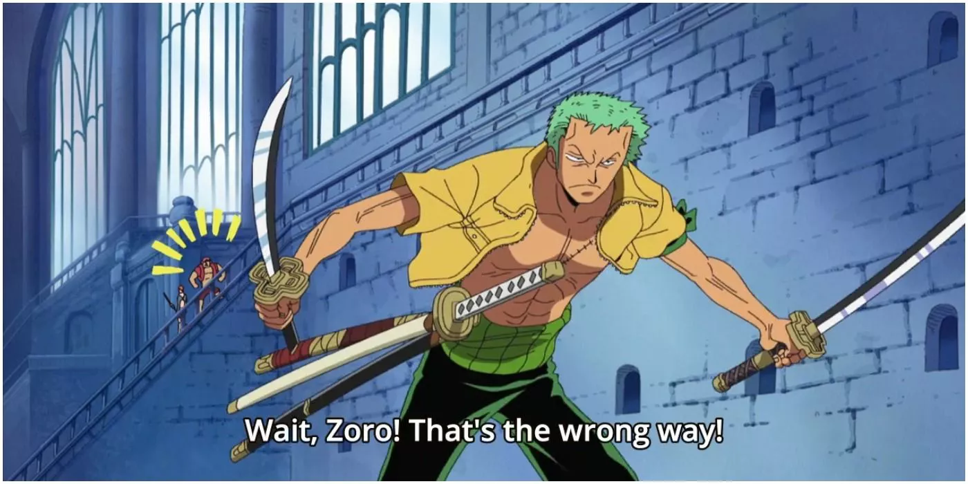 Zoro Getting Lost In Ennies Lobby