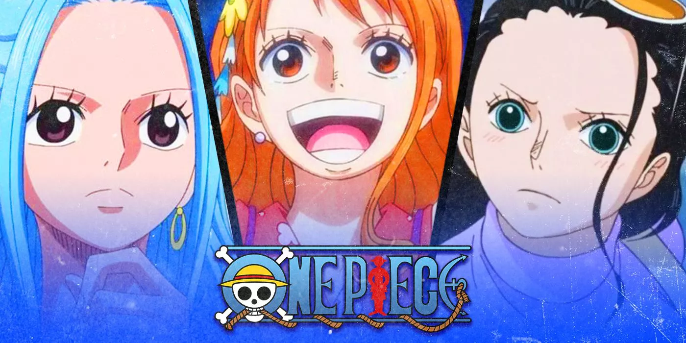 Nefertari Vivi, Nami y Nico Robin de One Piece