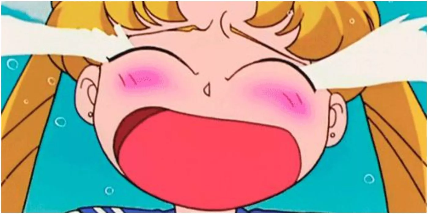 Sailor Moon's Usagi Tsukino Crying A Lot