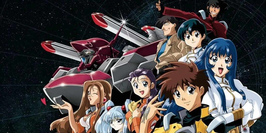 El elenco de Martian Successor Nadesico.