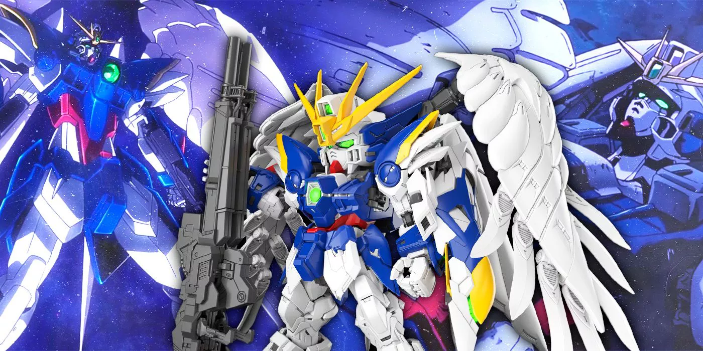 Modelo de kit de Gundam Wing Endless Waltz XXXG-00W0 Zero de Bandai