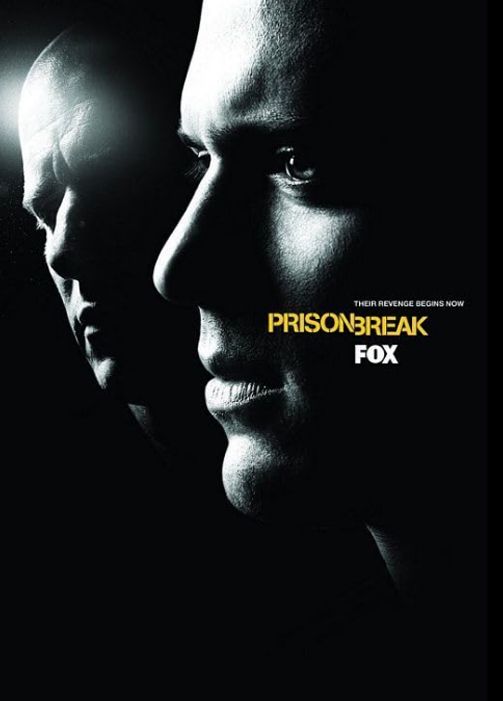 Wentworth Miller y Dominic Purcell en la imagen promocional de Prison Break