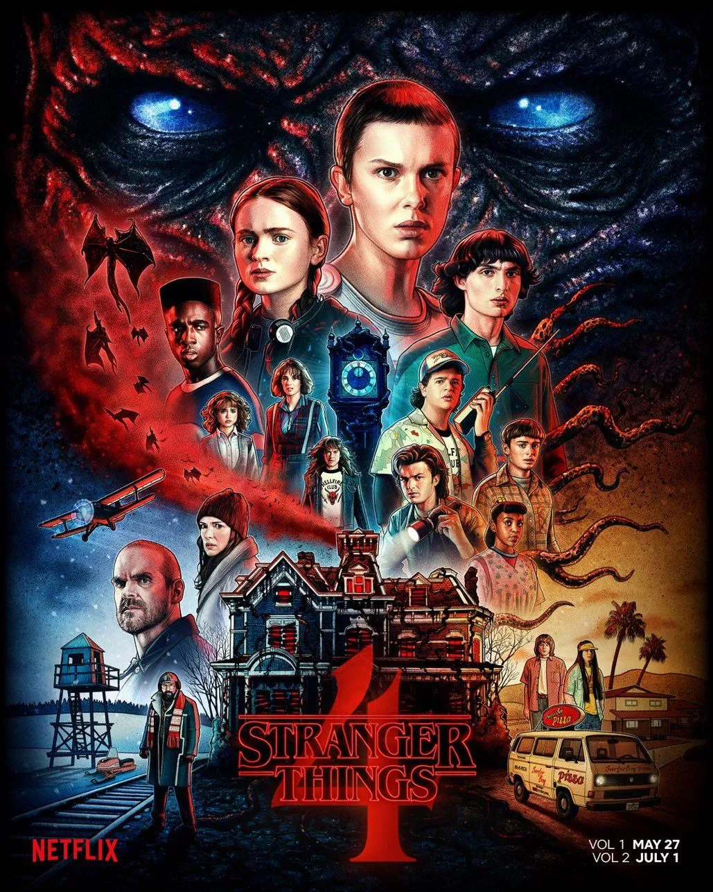 Stranger Things Netflix Poster