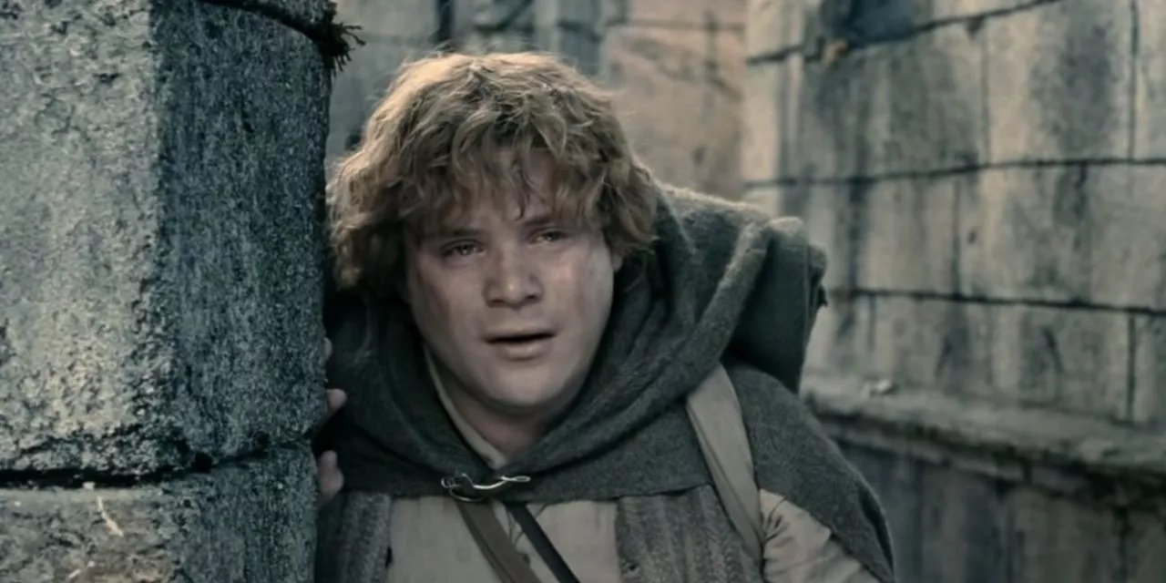 Samwise Gamgee (Sean Astin) makes his speech at the end of Lord of the Rings: The Two Towers