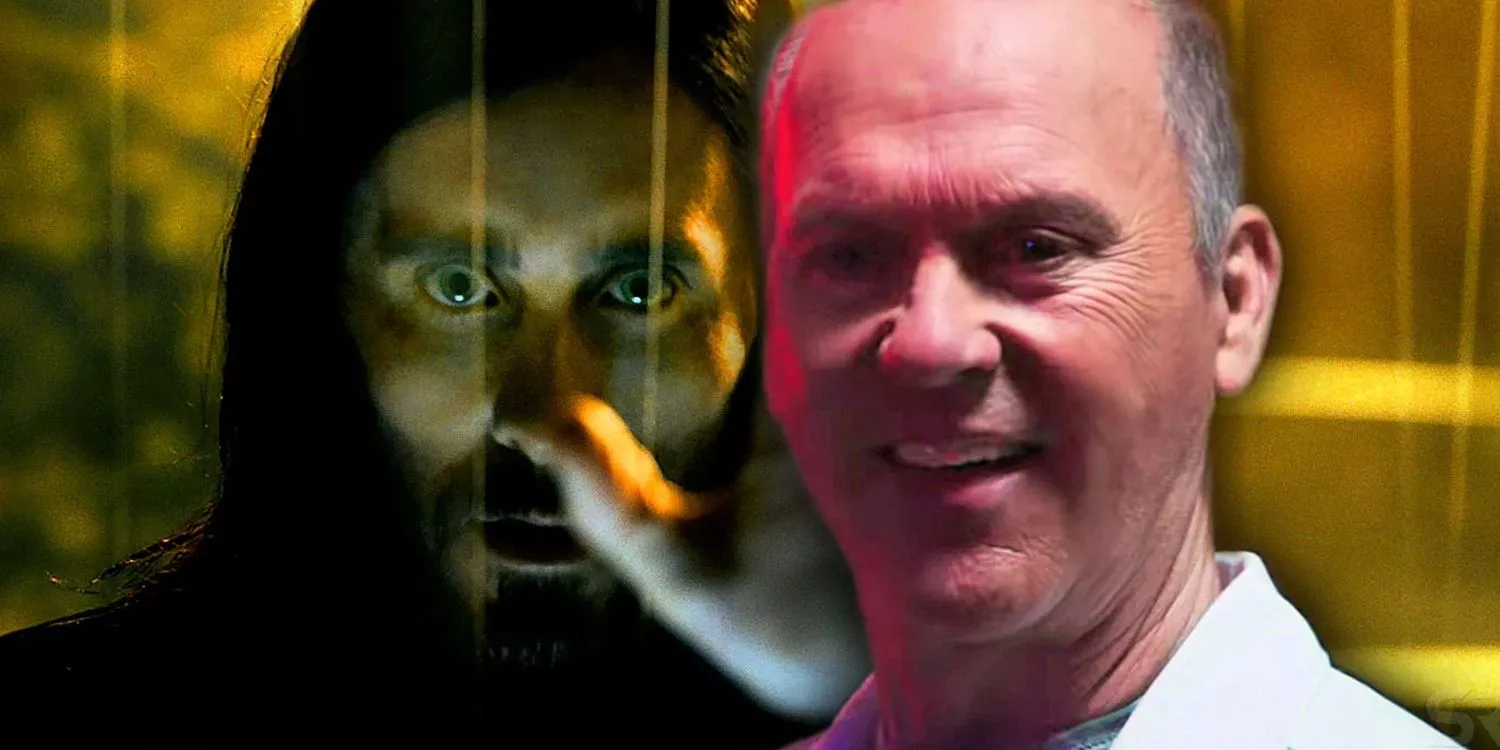 Michael Keaton como el Buitre y Jared Leto como Morbius