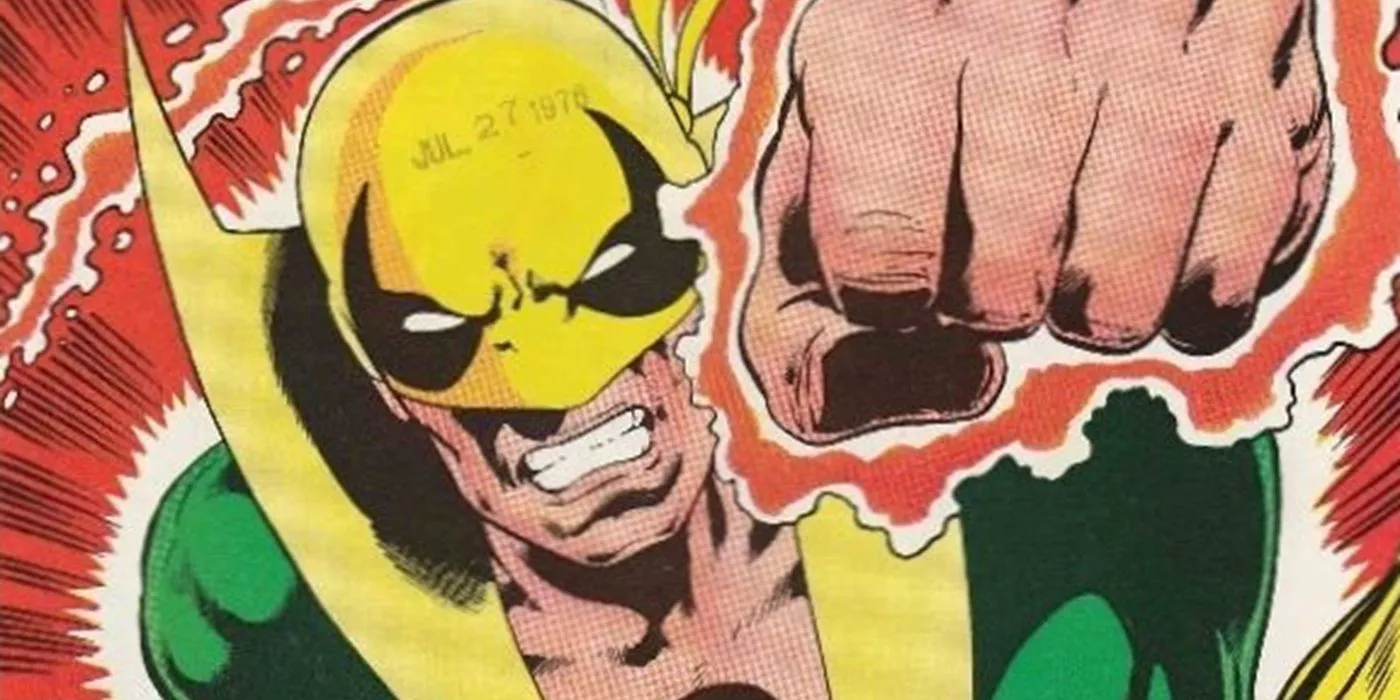 Iron Fist punches the reader.