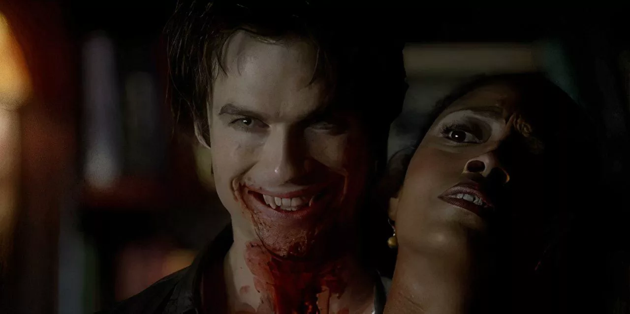 Damon mata a Gail en Vampire Diaries