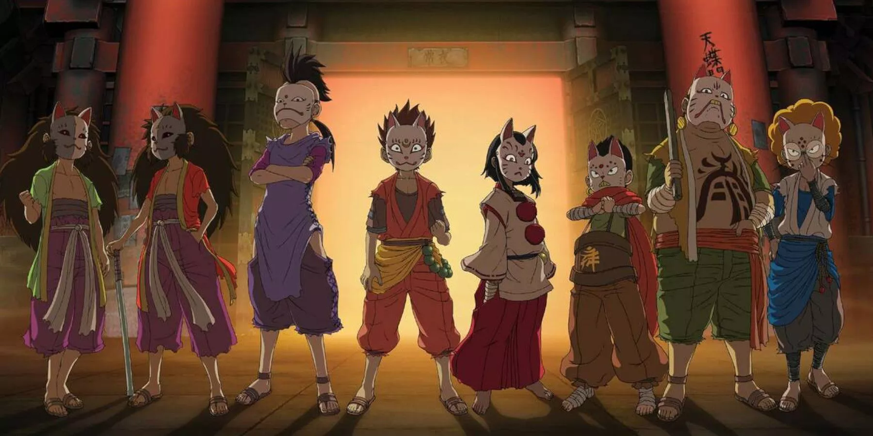 El elenco de Kakurenbo: Escondite