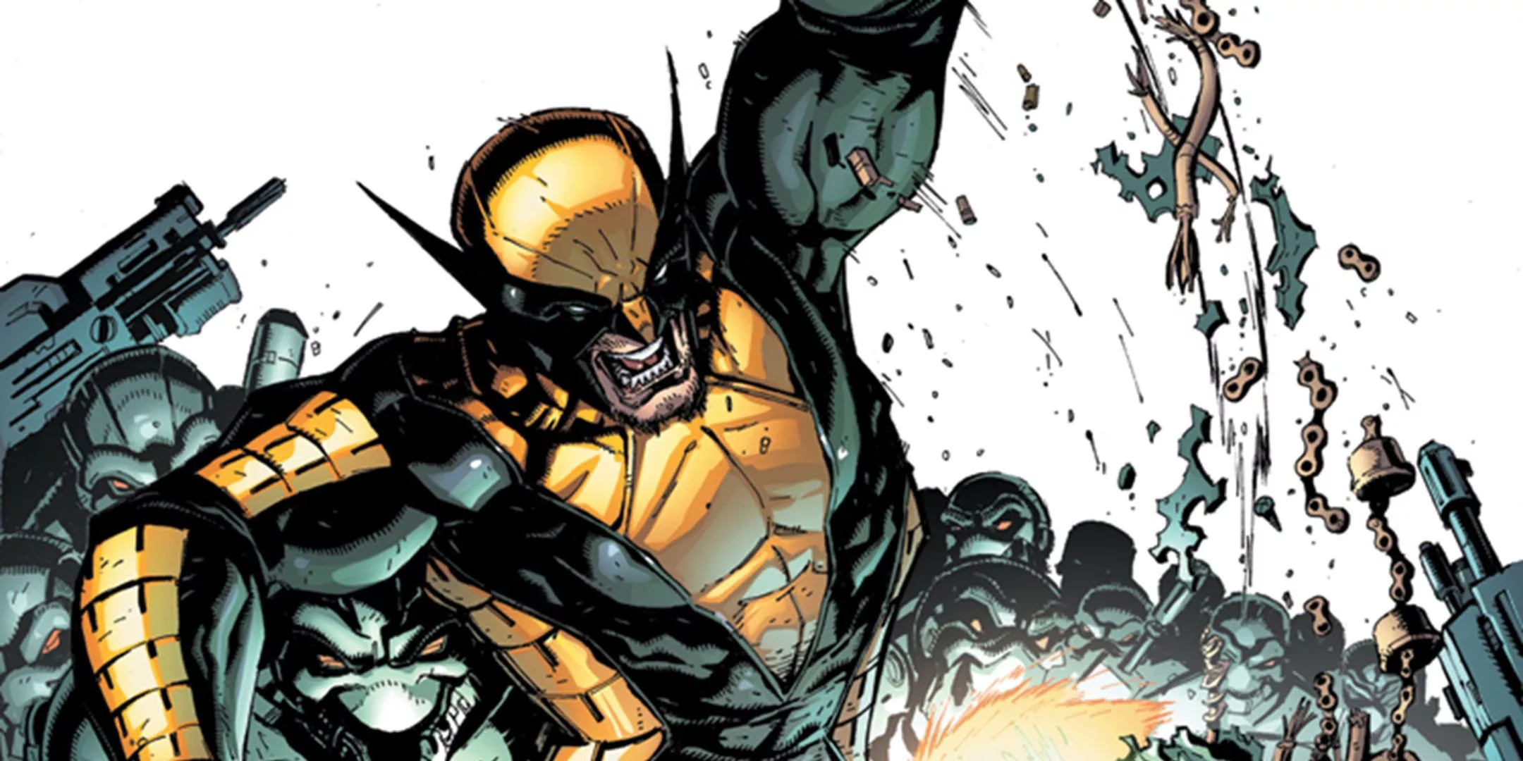 Wolverine wearing Ablation Armor