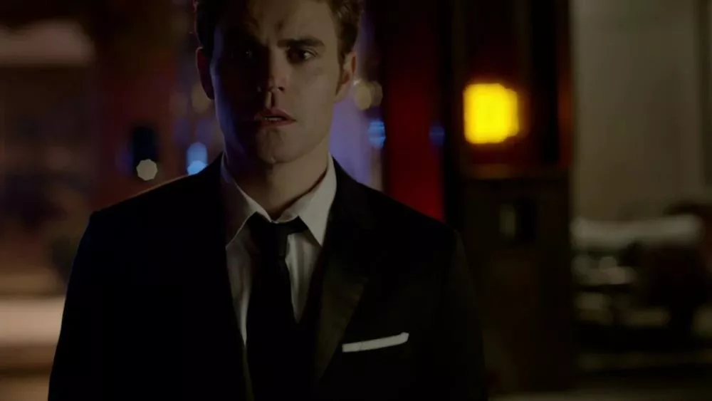 Stefan Salvatore in The Vampire Diaries Season 8, Episode 16, 'I Was Feeling Epic.'