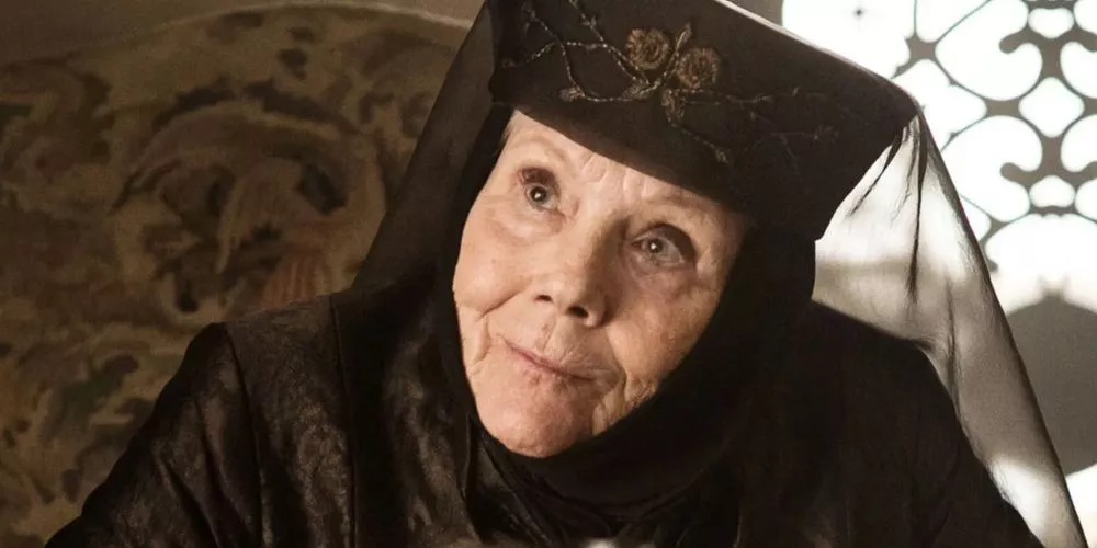 Olenna Tyrell ofrece consejo sobre el futuro de Westeros en Game of Thrones.