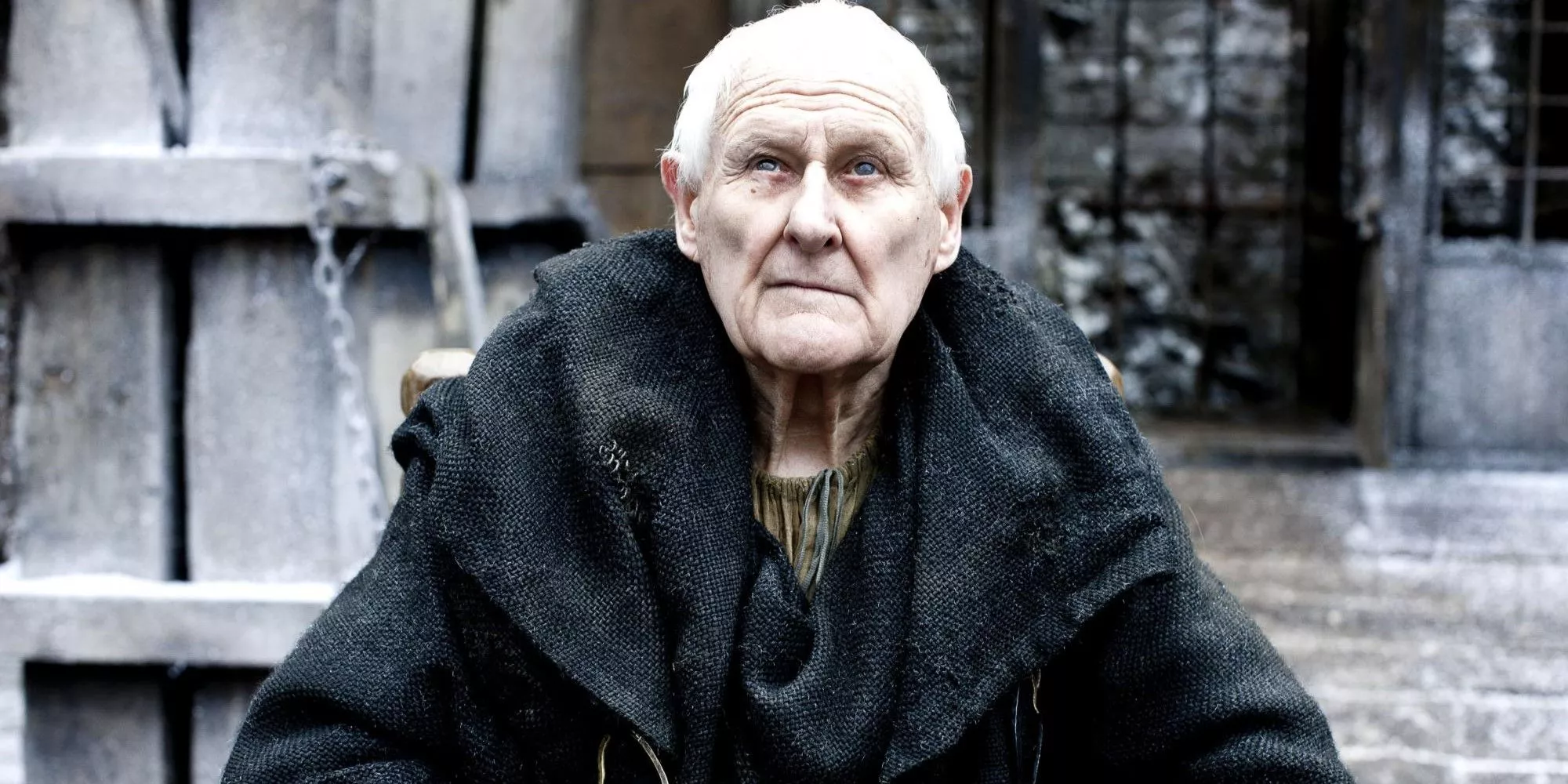 Maester Aemon Targaryen en Castle Black en Game of Thrones