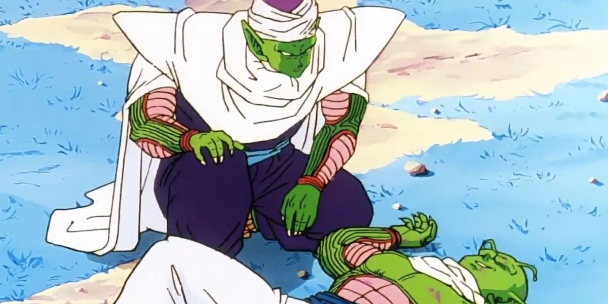 Piccolo y Nail, ambos Namekianos, en Dragon Ball Z.