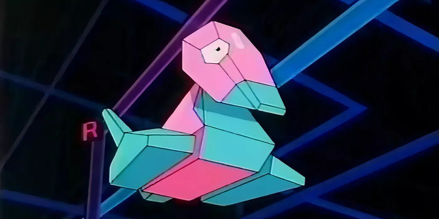 Porygon del anime original de Pokémon