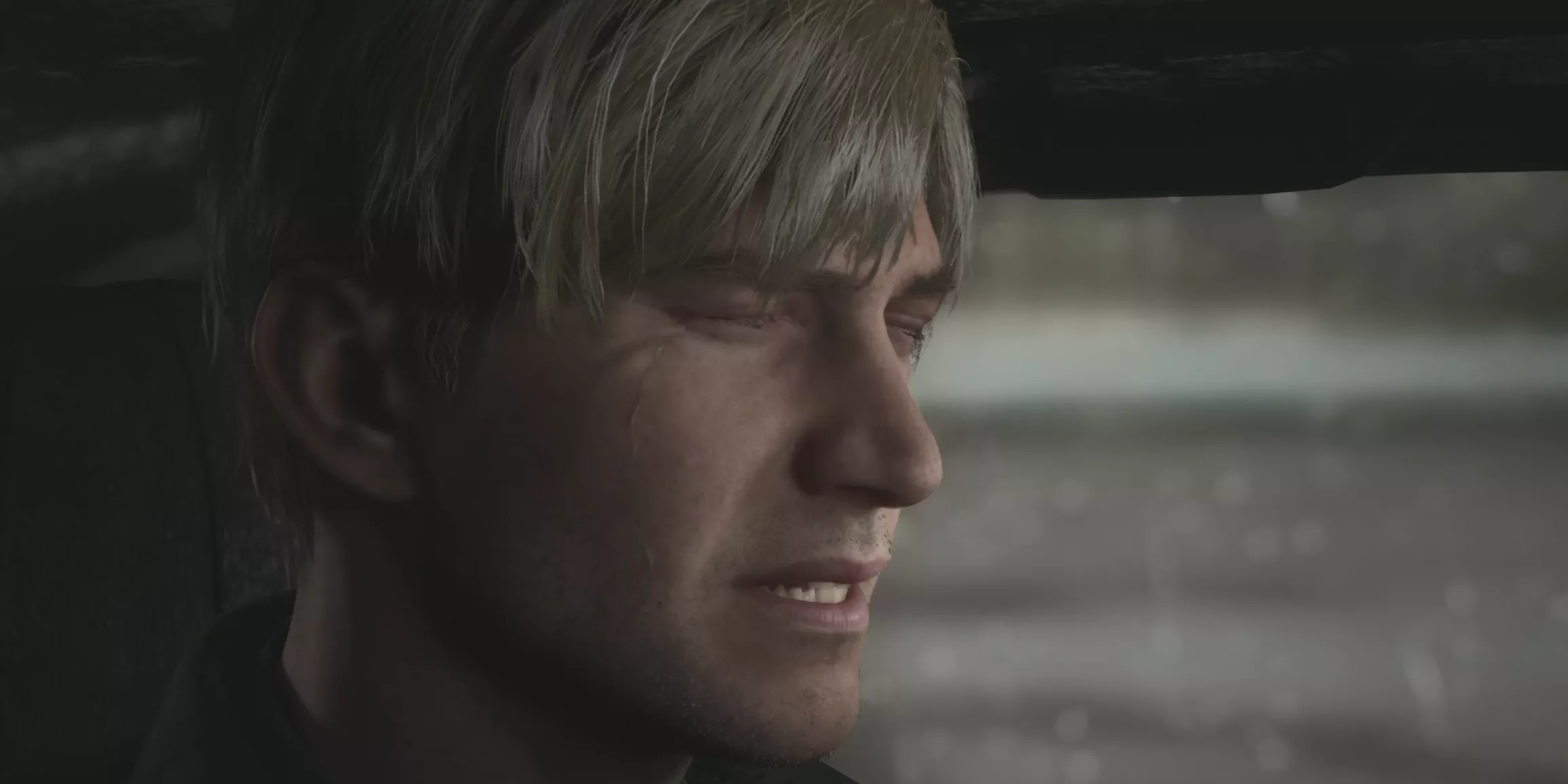 Silent Hill 2 James llorando en su coche Stillness ending