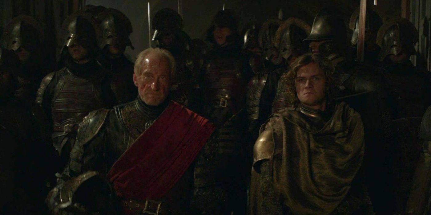 Loras Tyrell y Tywin Lannister llegan a Desembarco del Rey