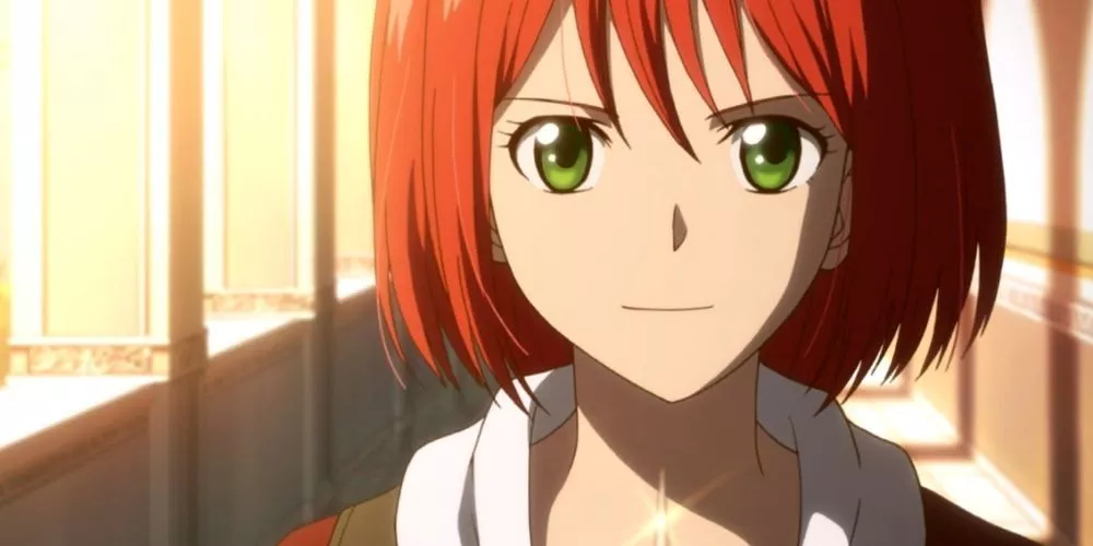 Shirayuki sonriendo