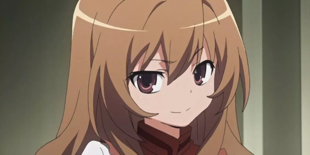 taiga looking on