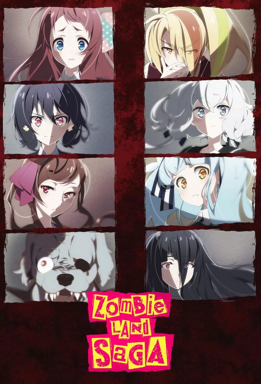 El elenco de Zombie Land Saga