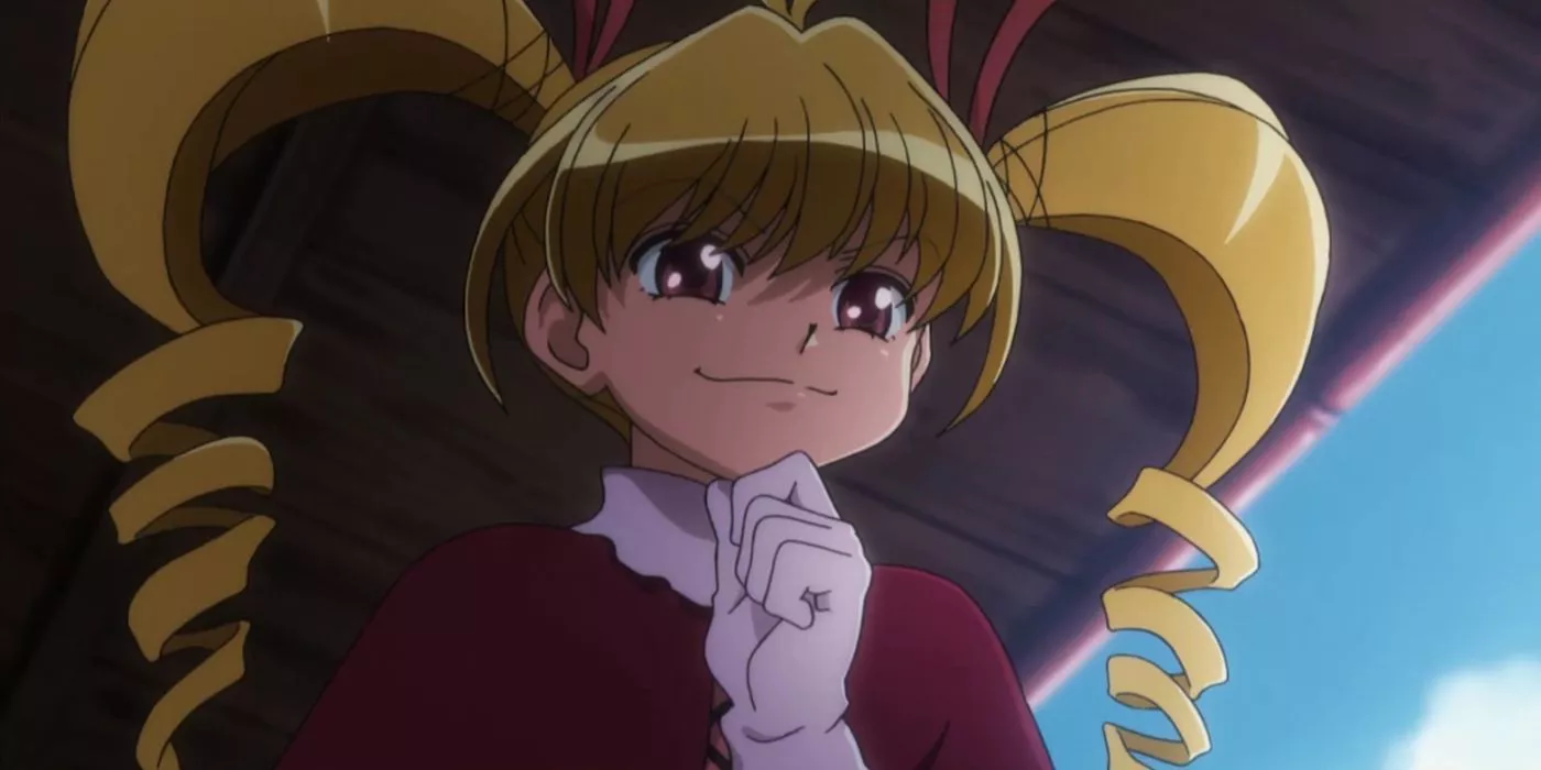 Bisky's hair dangles in Hunter X Hunter