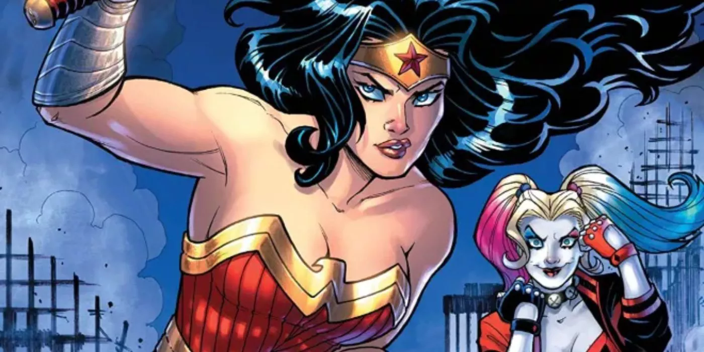 Wonder Woman y Harley Quinn pelean juntas en DC Comics