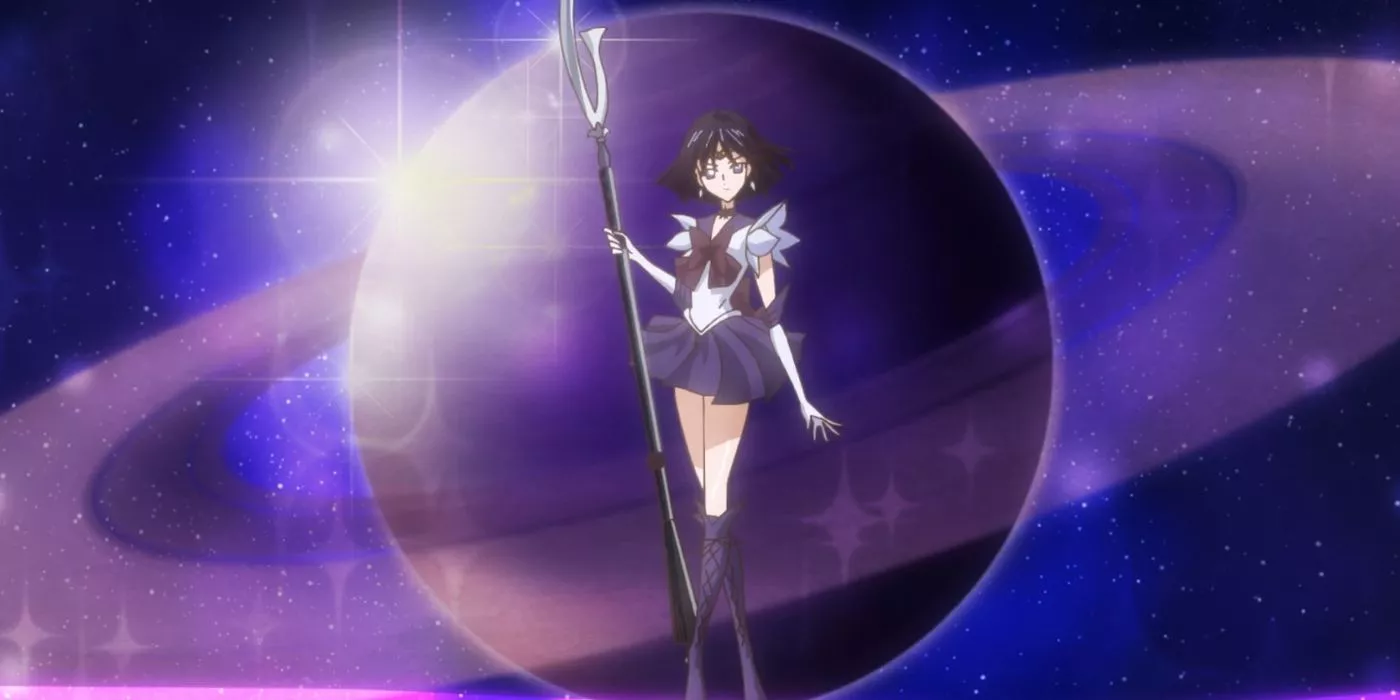 sailor saturn awakens in sailor moon crystal.