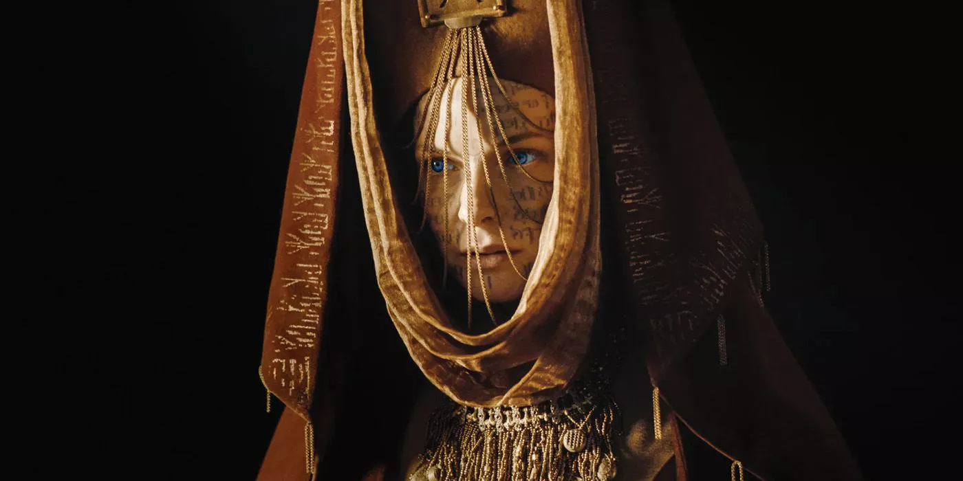 Rebecca Ferguson como Lady Jessica se convierte en la Madre Reverenda en Dune: Parte Dos.