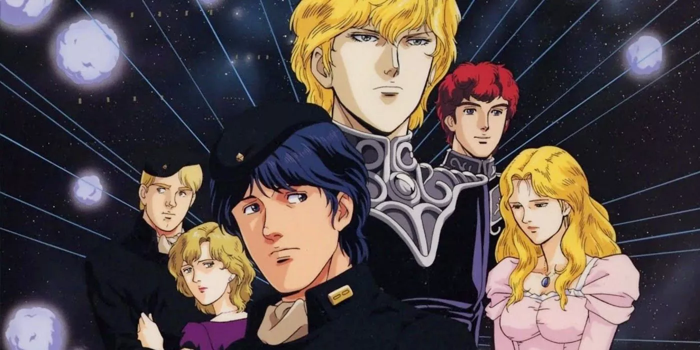 Los héroes se reúnen en Legend Of The Galactic Heroes.