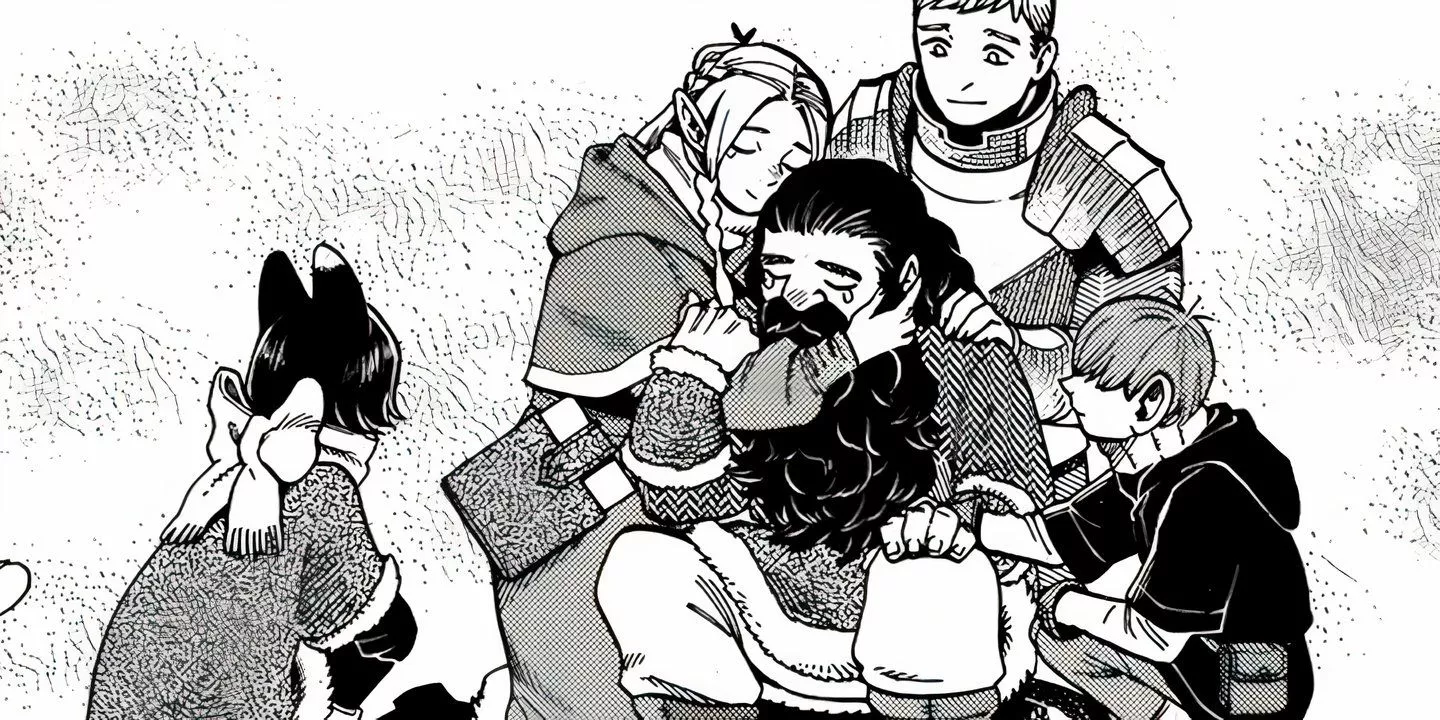 The Touden Party comforts Senshi