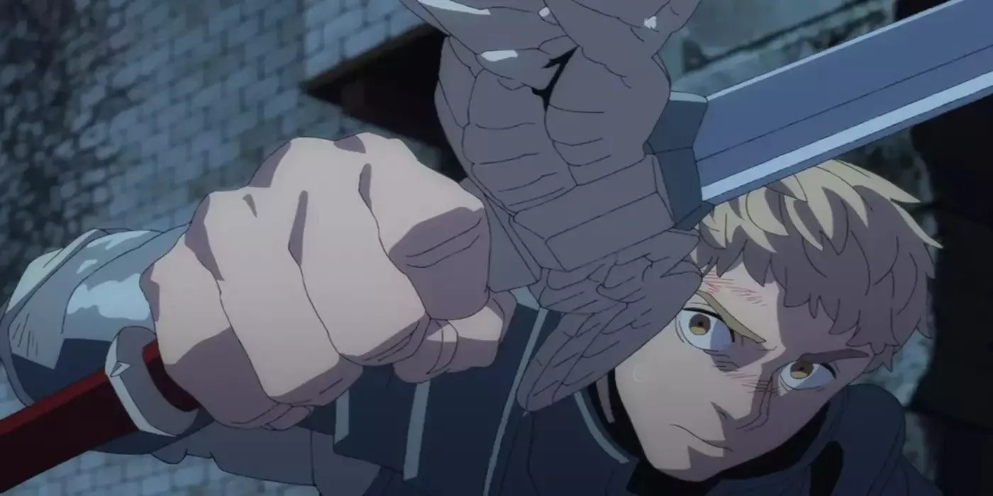 Laios in Delicious in Dungeon episode 11