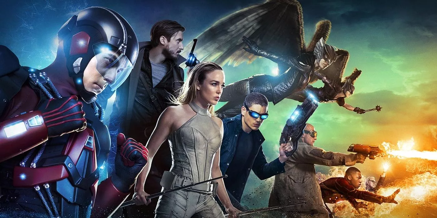 Póster de Arrowverse para Legends of Tomorrow Temporada 1 Piloto