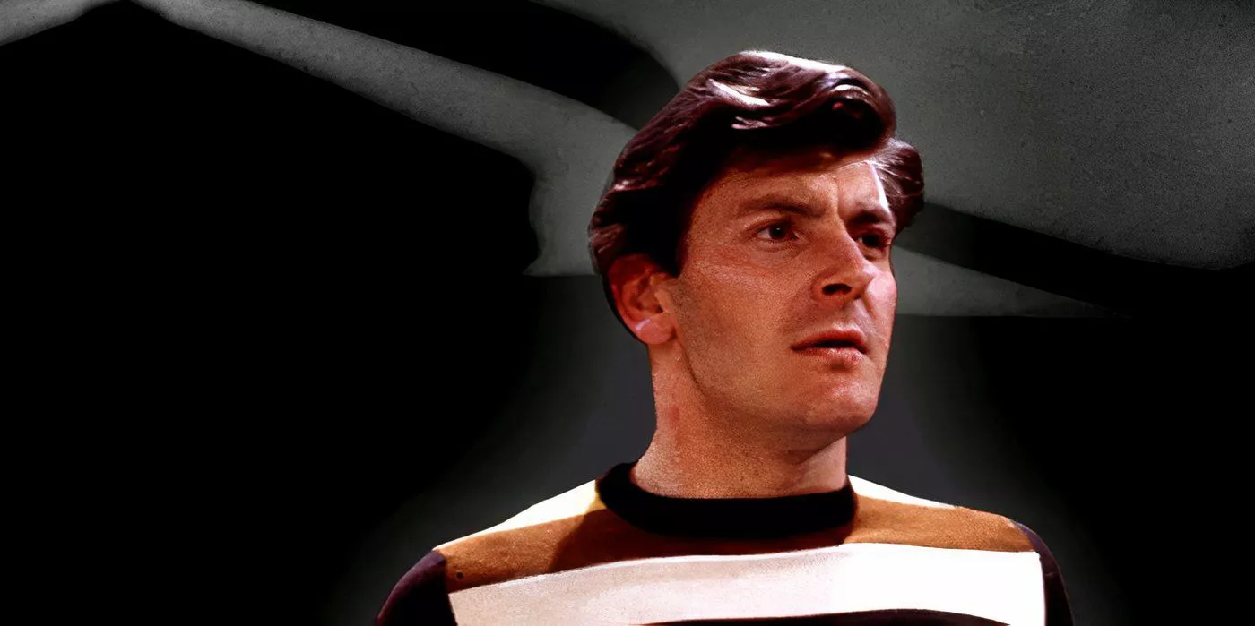 Steven Taylor wears a striped sweater in Doctor Who