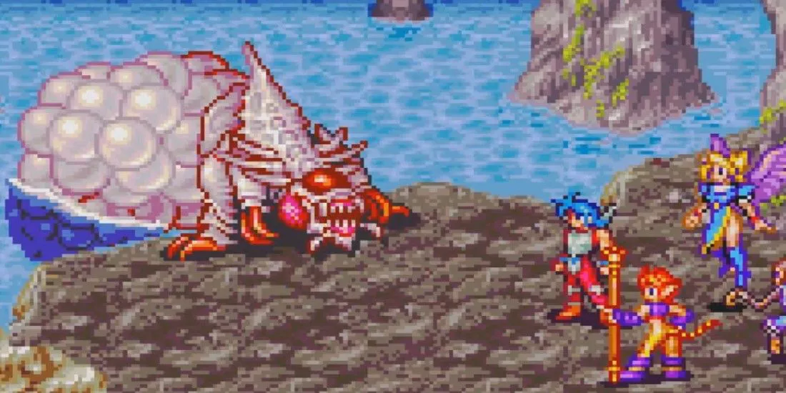 El jefe Terapin de Breath of Fire 2