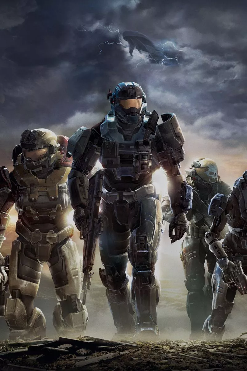 Noble team in Halo: Reach promotional image.