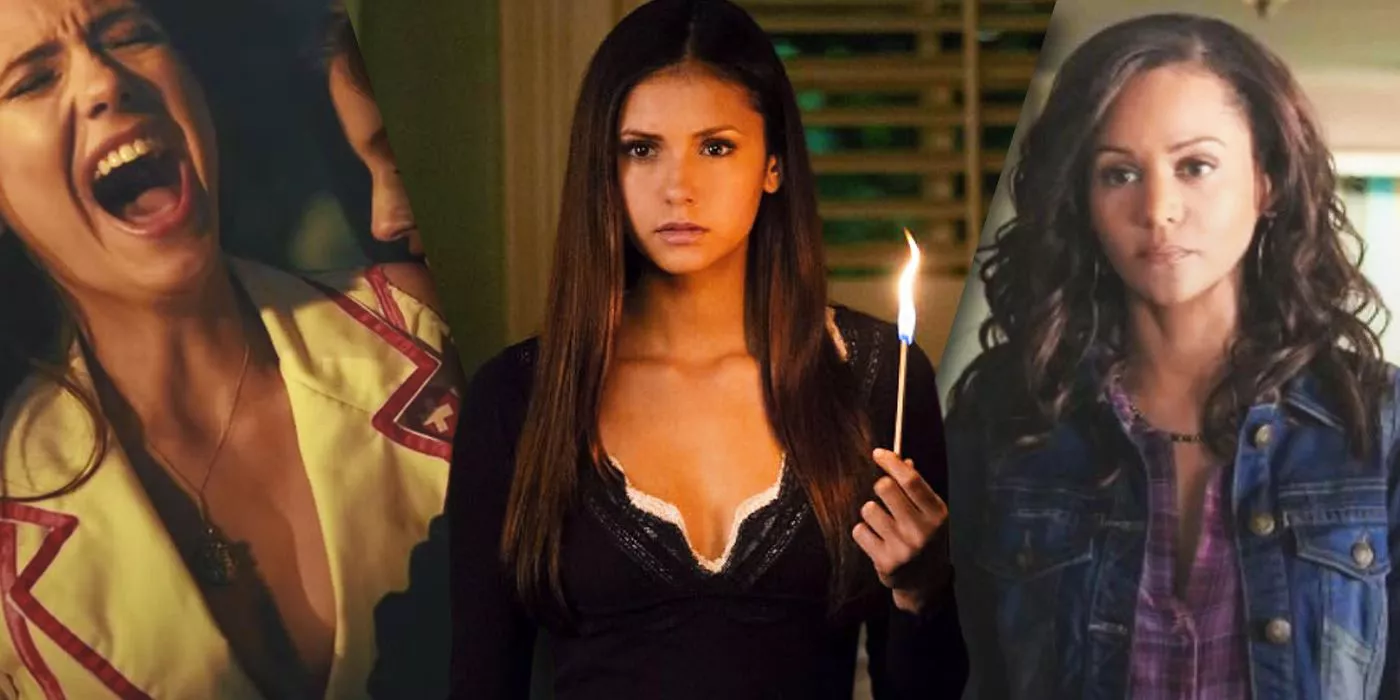 Split image of The Vampire Diaries Episodes